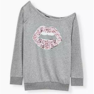 Torrid Gray Knit Top